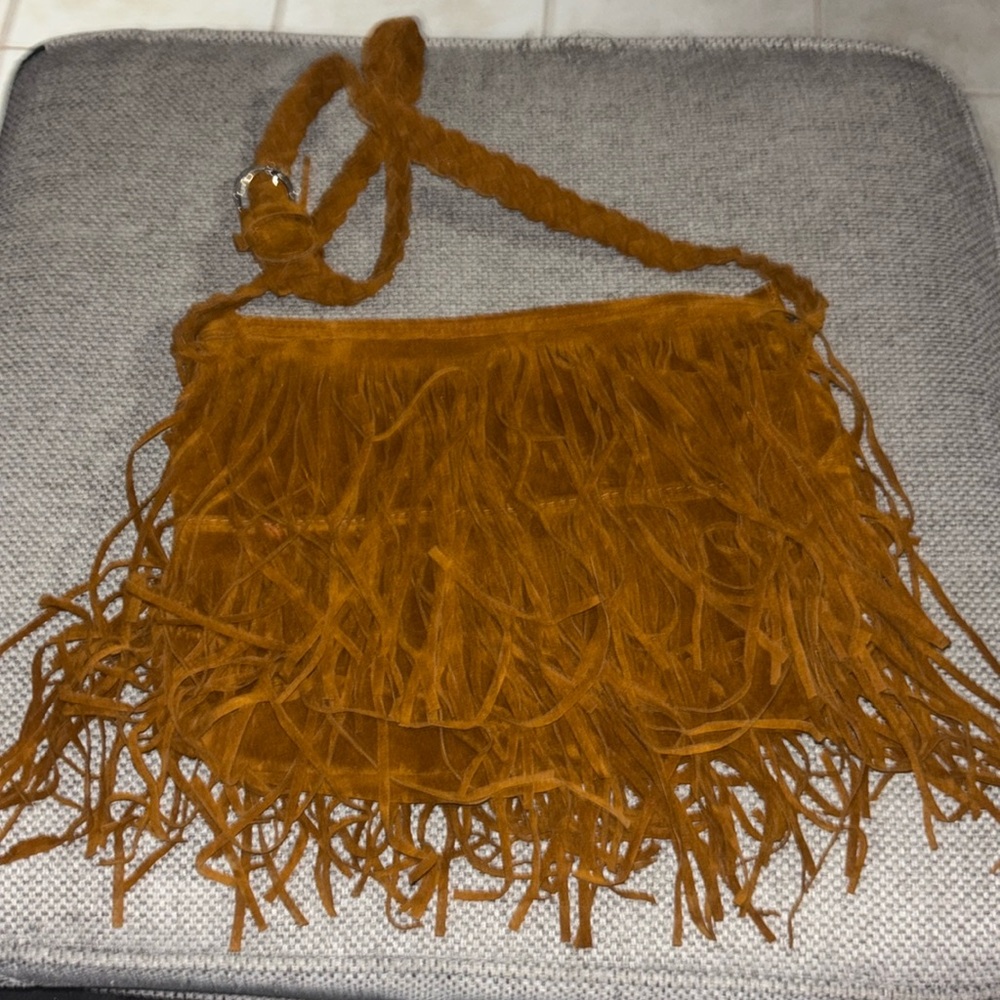 Brown side bag